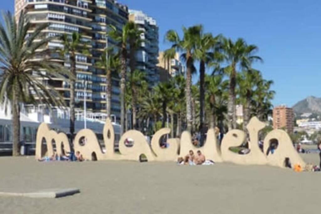 Nuevo Apartamento Lujo Playa Malagueta-Centro Málaga Dış mekan fotoğraf